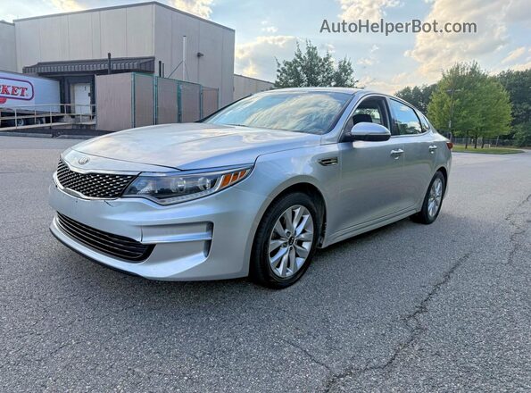 5XXGU4L36JG206570 2018 KIA OPTIMA Silver Հետևի ձախ