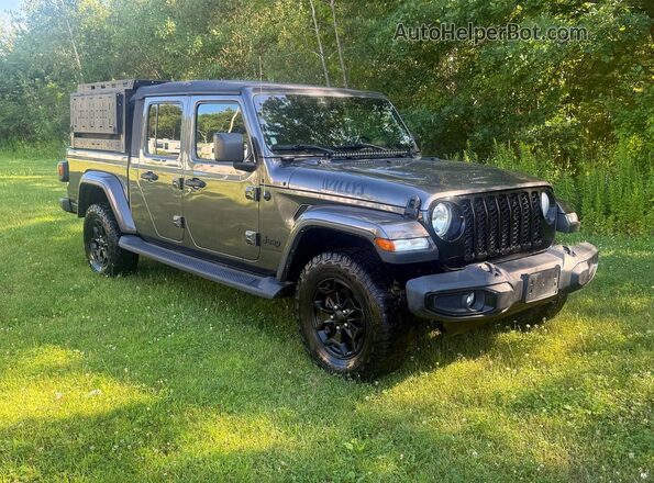 1C6HJTAG5ML614907 2021 JEEP GLADIATOR Серый Задняя левая четверть