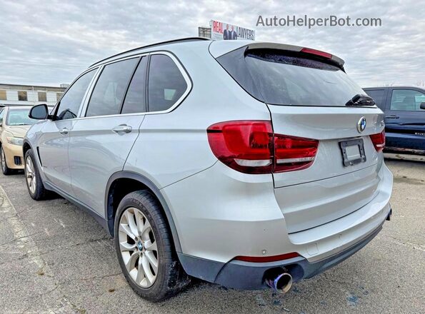 5UXKR2C59GOR69371 2016 BMW X5 Silver Przód prawy