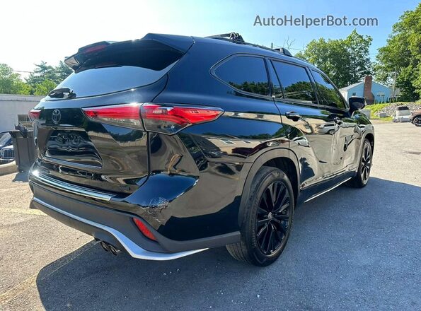 5TDKDRAH3PS507181 2023 TOYOTA HIGHLANDER Black Առջևի աջ