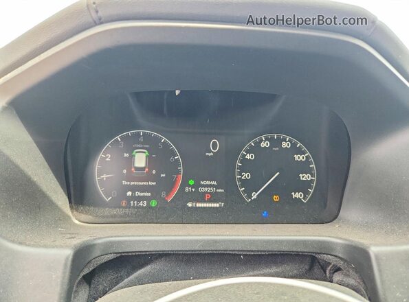 5FNRL6H68SB083367 2025 HONDA ODYSSEY Black Հետևի նստատեղերի տեսք
