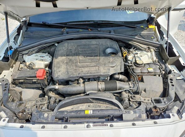 SADCJ2GX9JA237580 2018 JAGUAR F-PACE White VIN კოდის სტიკერის ხედი