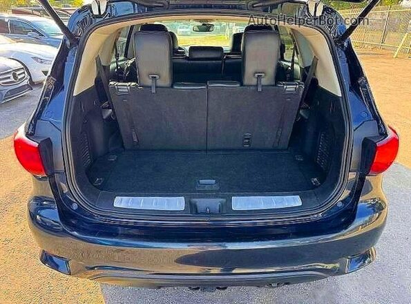 5N1DL0MM4KC561014 2019 INFINITI QX60 Blue Front interior view