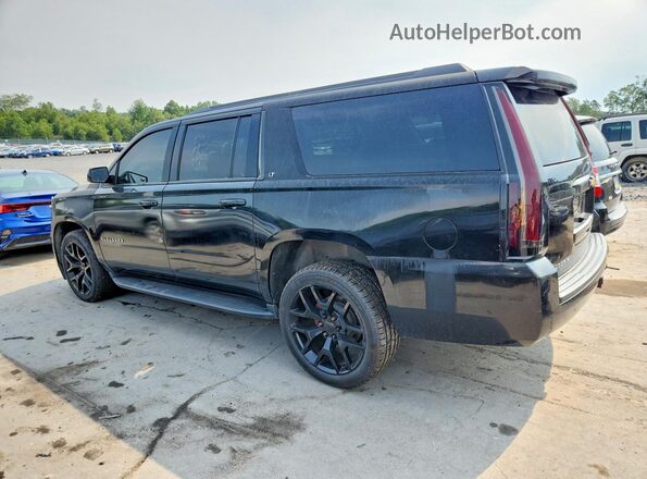 1GNSKHKCXKR113663 2019 CHEVROLET SUBURBAN Black Trasero derecho