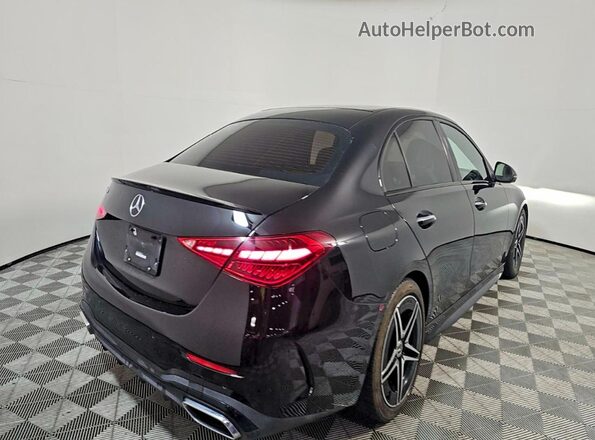 W1KAF4GB2NR009714 2022 MERCEDES-BENZ C Black წინა ხედი