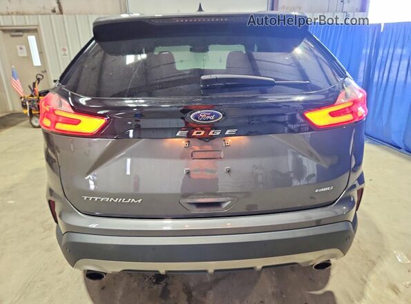 2FMPK4K92PBA60006 2023 FORD EDGE Gray წინა სალონის ხედი
