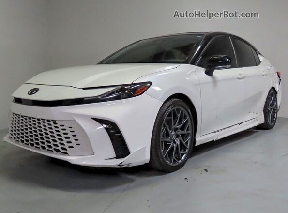 4T1DBADK9SU006898 2025 TOYOTA CAMRY White უკანა მარჯვენა