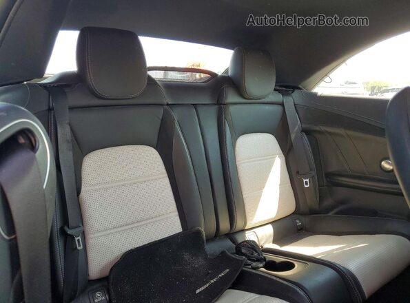 WDDWK8GB9JF704146 2018 MERCEDES-BENZ C-CLASS Blue Rear interior view