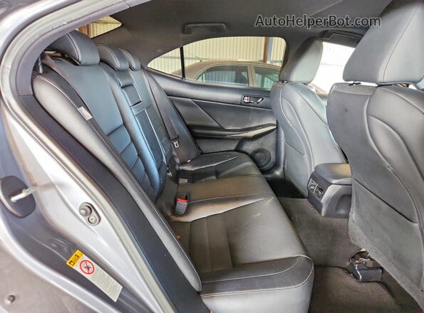 JTHBA1D23G5019841 2016 LEXUS IS Gray Vista interior trasera