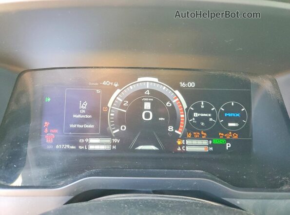 7SVAAABA5RX039531 2024 TOYOTA SEQUOIA Blue უკანა სავარძლების ხედი