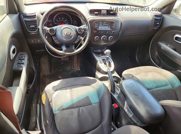 KNDJN2A27K7914306 2019 KIA SOUL White Instrument cluster view