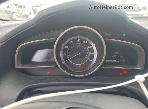 JM1BM1M79G1348779 2016 MAZDA 3 Gray Вид задніх сидінь
