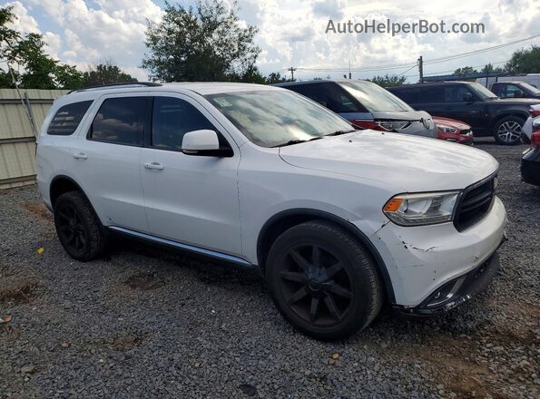 1C4RDJDG6GC362285 2016 DODGE DURANGO White Դիմացի տեսք