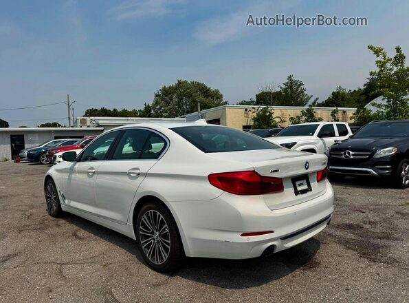 WBAJR7C07LCD10180 2020 BMW 5 SERIES White Przód prawy