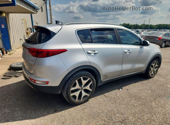 KNDPR3A64H7093827 2017 KIA SPORTAGE Silver Przód prawy