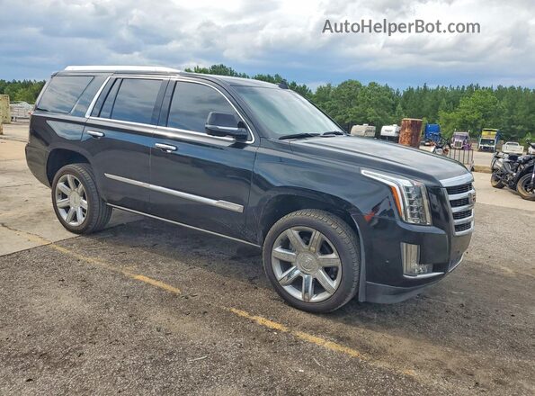 1GYS3BKJ2JR104451 2018 CADILLAC ESCALADE Black Widok z przodu