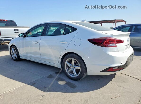 5NPD84LF7KH463213 2019 HYUNDAI ELANTRA White Հետևի աջ