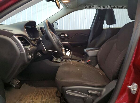 1C4PJLCB6KD123212 2019 JEEP CHEROKEE Red წინა პანელის ხედი