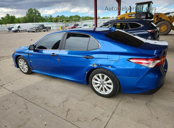 4T1B11HK6KU235852 2019 TOYOTA CAMRY Blue Tył prawy