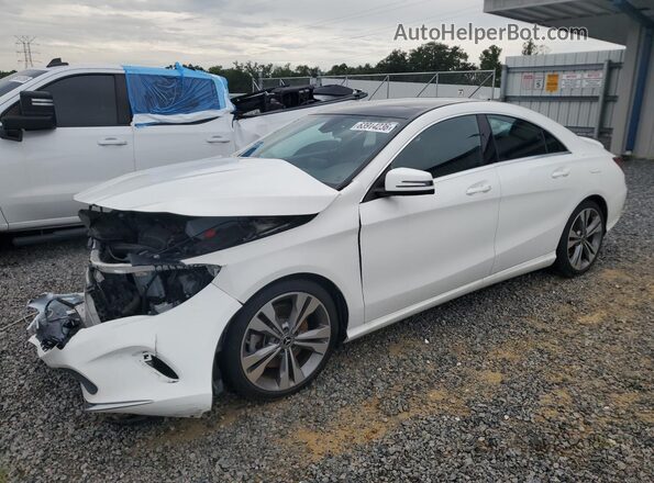 WDDSJ4EB9KN715796 2019 MERCEDES-BENZ CLA-CLASS White Հետևի ձախ