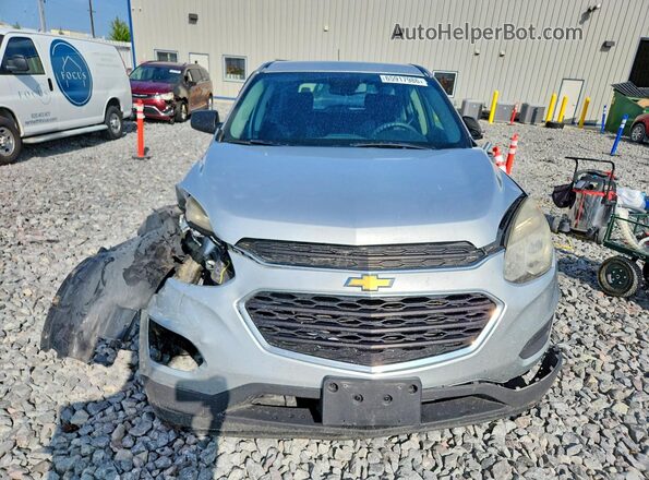 2GNALBEK8G6116041 2016 CHEVROLET EQUINOX Silver Rear view