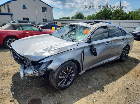 1HGCV1F55NA061127 2022 HONDA ACCORD Silver Tył lewy