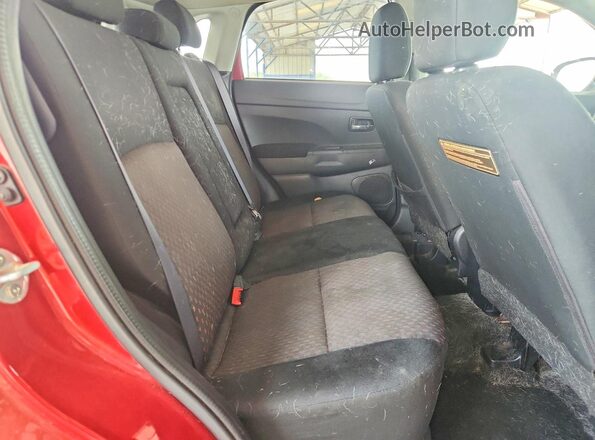 JA4AP3AU7HZ012053 2017 MITSUBISHI OUTLANDER Red Սալոնի հետևի տեսք