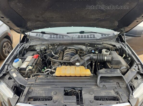 1FTEW1EF4HFA12488 2017 FORD F150 Black Вид підкапотного простору