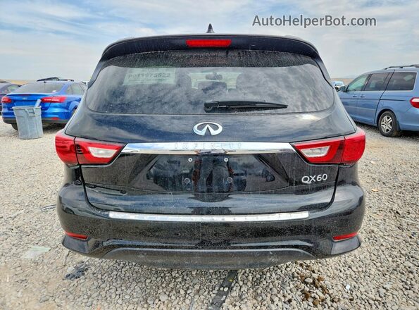 5N1AL0MM6GC503657 2016 INFINITI QX60 Black Front interior view