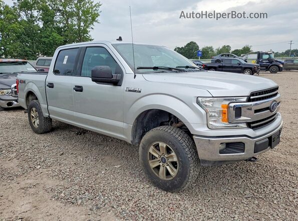 1FTEW1E54KFB37554 2019 FORD F150 Silver Вид спереду