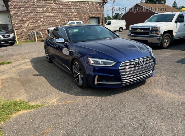 WAUC4CF55JA011381 2018 AUDI OTHER Blue Widok z przodu