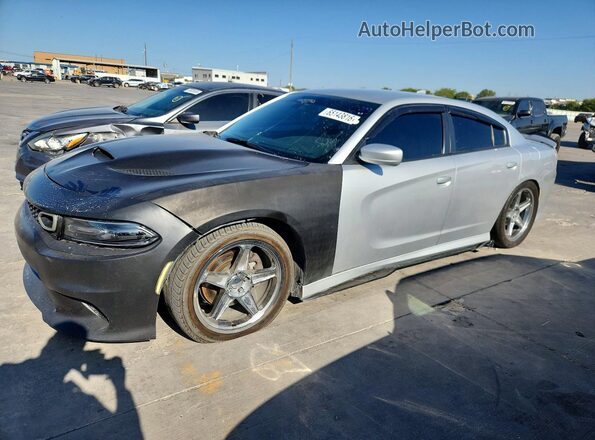2C3CDXCT3LH143643 2020 DODGE CHARGER Silver Rear left