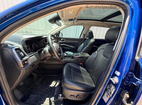 5XYRL4LC1PG222739 2023 KIA SORENTO Blue Vista trasera