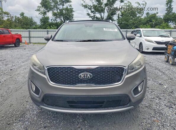 5XYPH4A53JG426768 2018 KIA SORENTO Серый Вид сзади