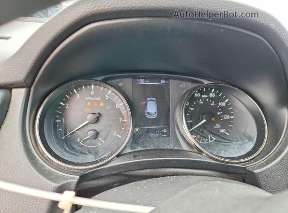JN1BJ1CP6JW191879 2018 NISSAN ROGUE Серый Вид задних сидений