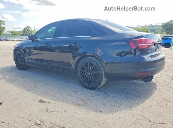 3VW2B7AJ8HM313791 2017 VOLKSWAGEN JETTA Black Задня права чверть