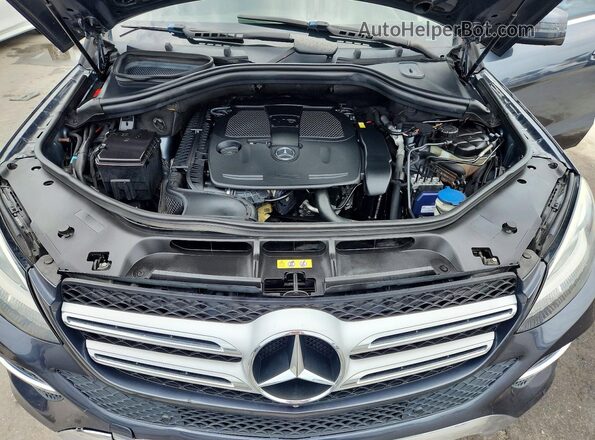 4JGDA5JB5GA685625 2016 MERCEDES-BENZ GLE Black ძრავის განყოფილების ხედი