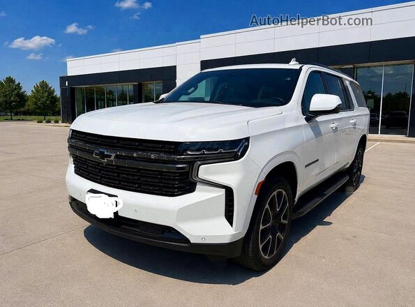 1GNSKEKT5MR466443 2021 CHEVROLET SUBURBAN White უკანა მარჯვენა