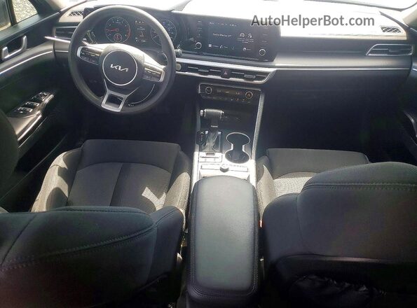 5XXG14J28NG151208 2022 KIA K5 Gray Vista del cuadro de instrumentos
