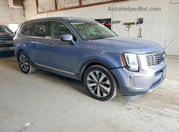 5XYP6DHC7LG038908 2020 KIA TELLURIDE Silver Vista frontal