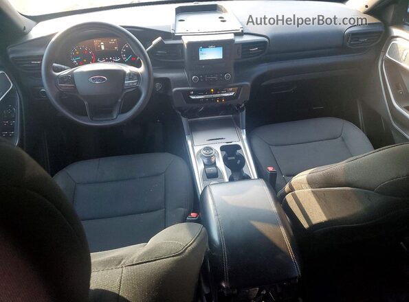 1FM5K8AB3LGC95228 2020 FORD EXPLORER Gray Widok zestawu wskaźników