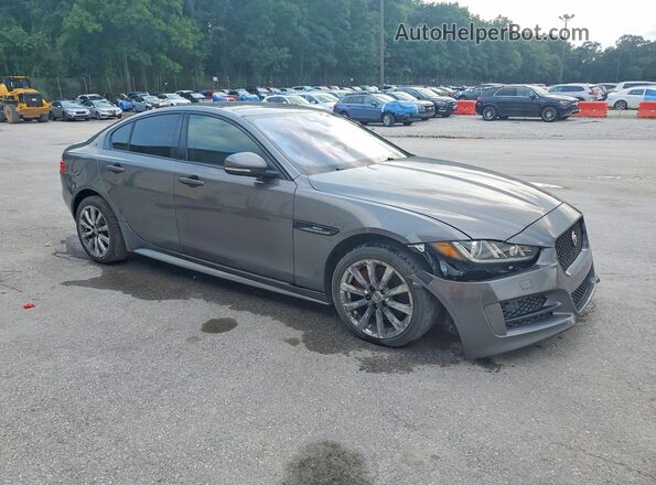 SAJAL4BN4HA971585 2017 JAGUAR XF Gray Vista frontal