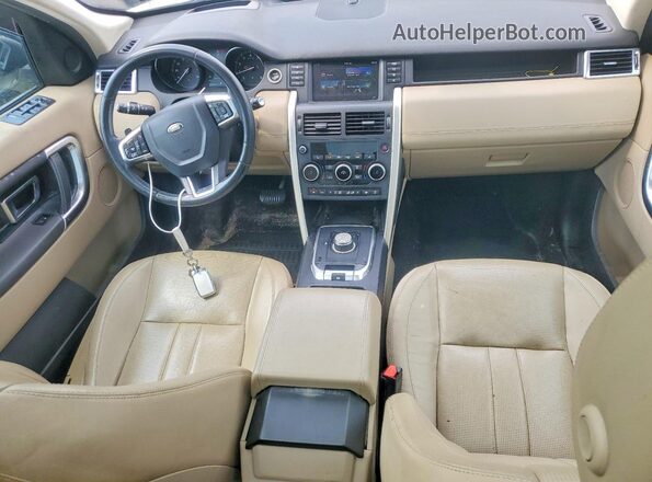 SALCR2BG2HH699632 2017 LAND ROVER DISCOVERY Белый Вид щитка приборов