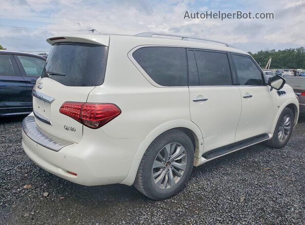 JN8AZ2NF3G9610455 2016 INFINITI QX80 White Առջևի աջ