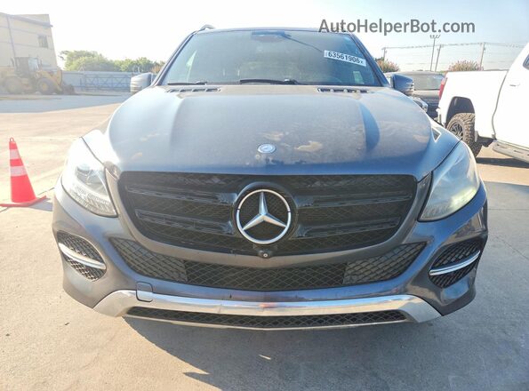4JGDA5HBXGA777657 2016 MERCEDES-BENZ GLE Серый Вид сзади