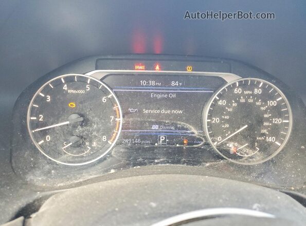 1N4BL4BV8KC238427 2019 NISSAN ALTIMA Blue Հետևի նստատեղերի տեսք