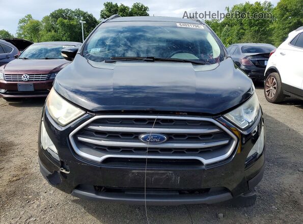 MAJ3S2GE5KC257652 2019 FORD ECOSPORT Black უკანა ხედი