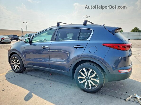 KNDPNCAC0H7152700 2017 KIA SPORTAGE Blue Tył prawy