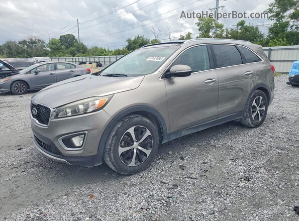 5XYPH4A53JG426768 2018 KIA SORENTO Серый Задняя левая четверть