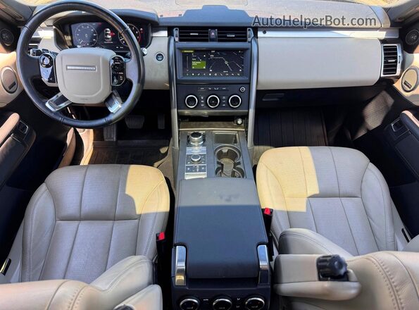 SALRU2RV2L2435738 2020 LAND ROVER DISCOVERY Black უკანა სავარძლების ხედი